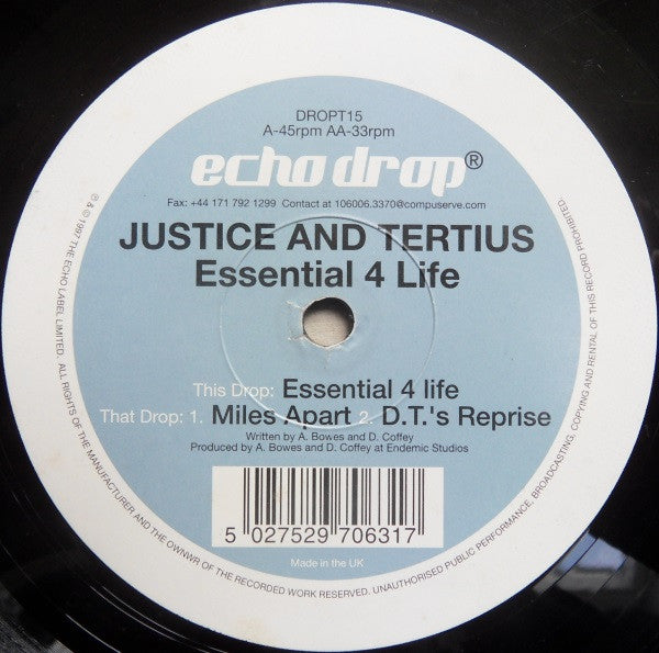 Justice And Tertius – Essential 4 Life