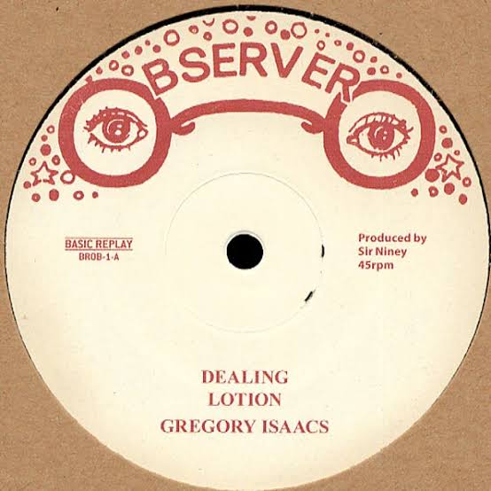 A: Gregory Isaacs B: Ken Boothe – A: Dealing/ Lotion B: Memories/ Lotion