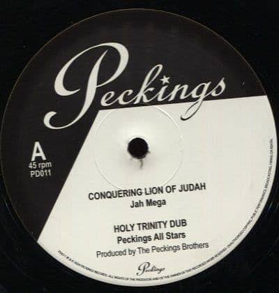A: Jah Mega/ Peckings All Stars B: Sister Jahian/ Peckings All Stars – A: Conquering Lion Of Judah/ Holy Trinity Dub B: Jah Works/ Jah Works Dubwize