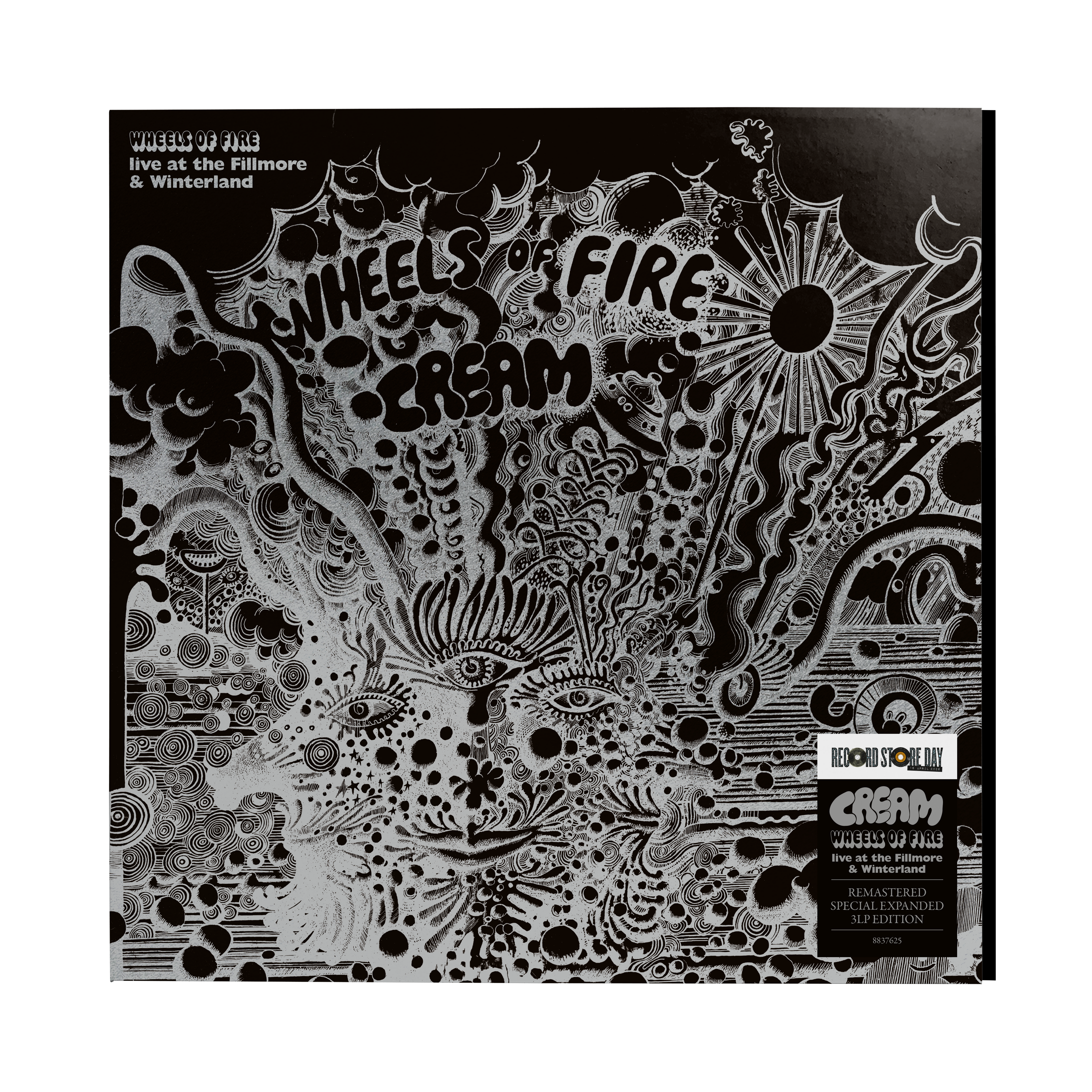 Cream – Wheels Of Fire: Live At The Fillmore & Winterland (RSD 2026)