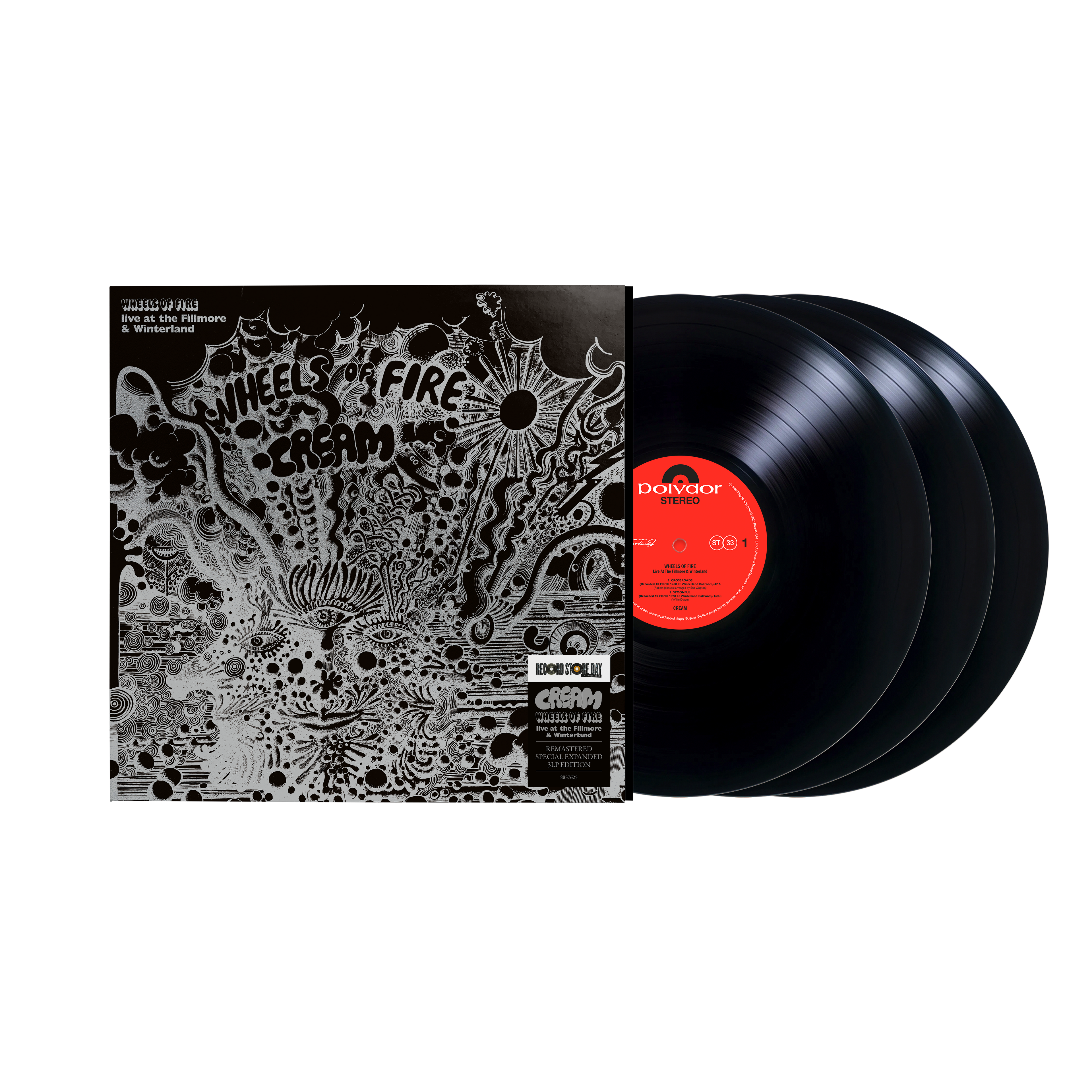 Cream – Wheels Of Fire: Live At The Fillmore & Winterland (RSD 2026)