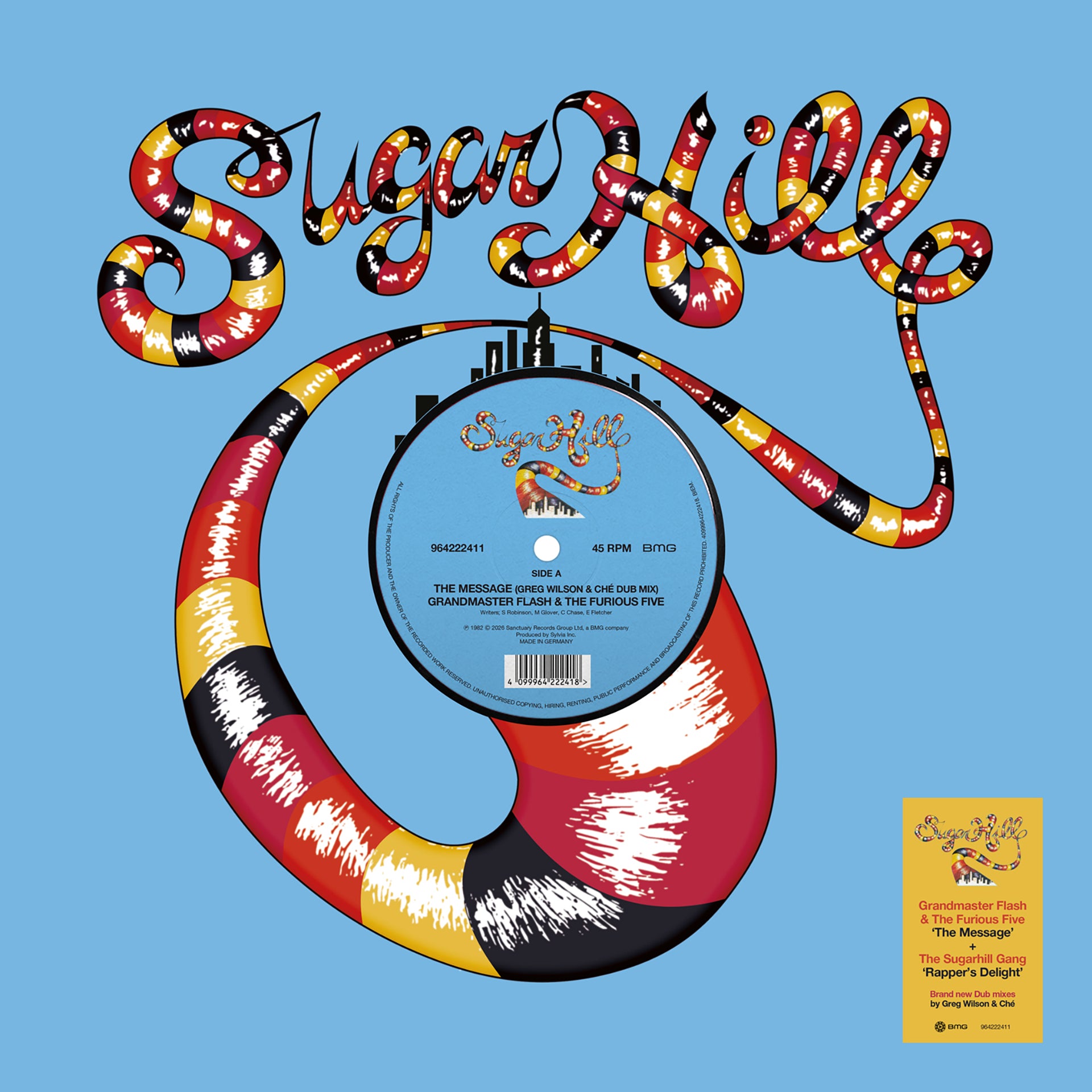 Sugarhill Gang/Grandmaster Flash - Rapper's Delight DUB/The Message DUB (RSD 2026)