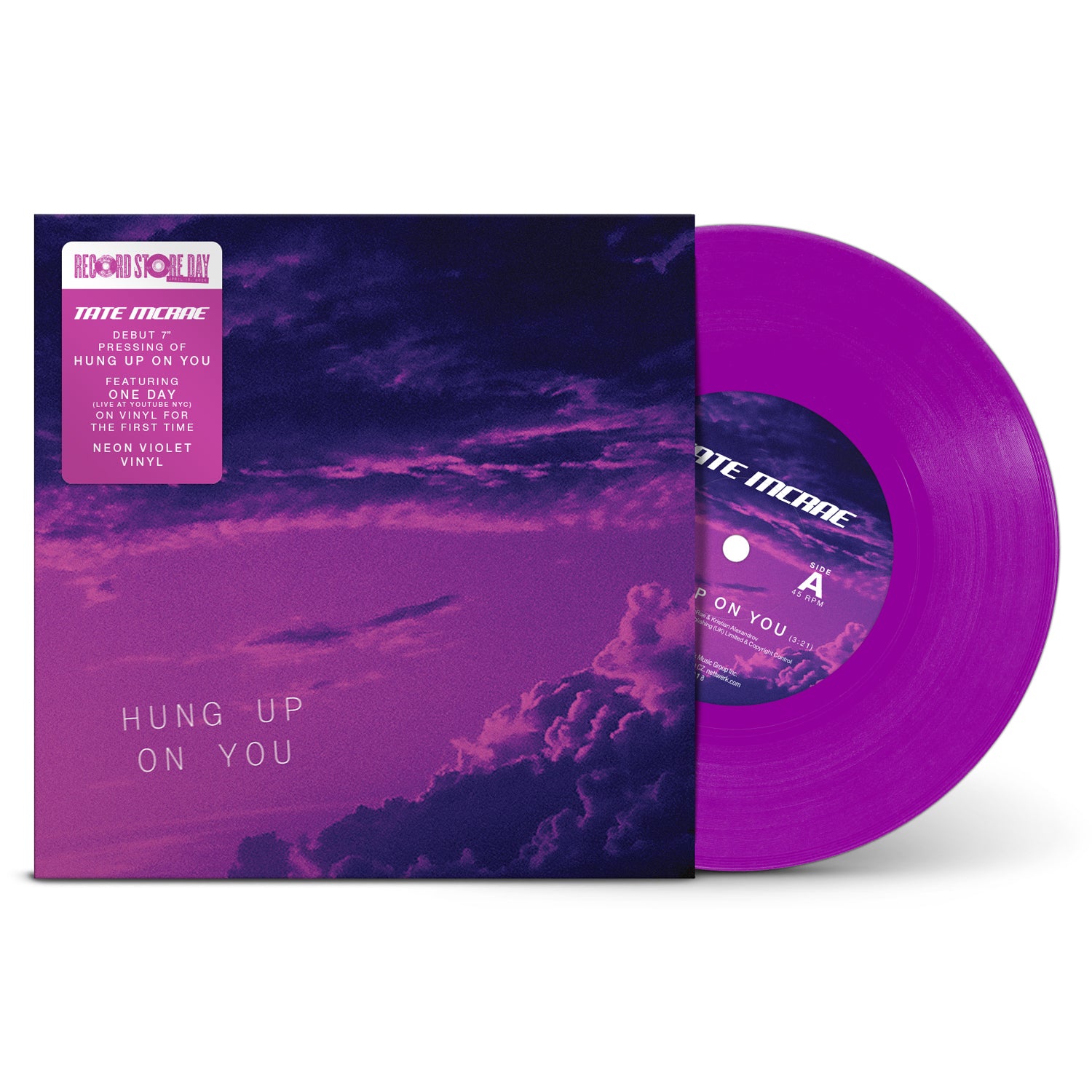 Tate McRae – Hung Up On You / One Day (RSD 2026)